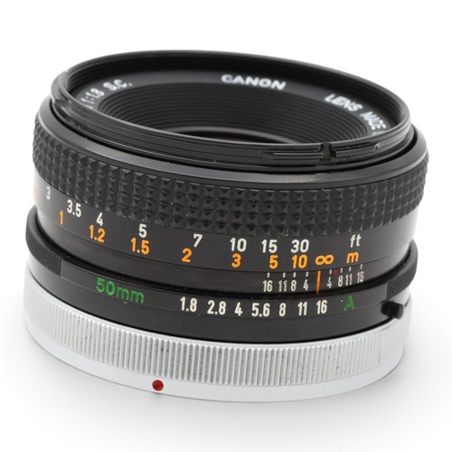 Objektiv canon 50mm - objektiv, fd