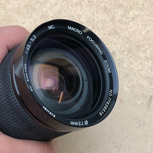 Vivitar zoom objektiv 200mm - zoom,