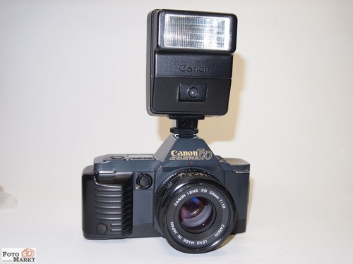 Set canon slr kamera t70 - set:,