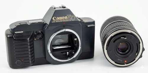 Analogkamera canon t70 mit - analogkamera,
