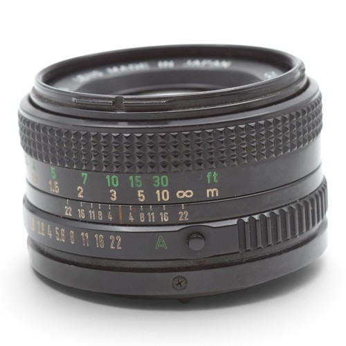 Objektiv canon 50mm mm - canon, fd