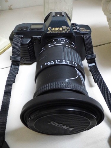 Canon t70 slr - kamera, sigma