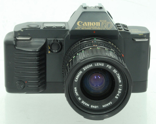 Canon t70 mit zoomobjektiv - canon,