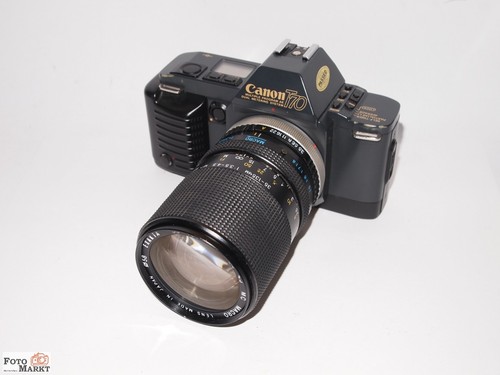 Set canon slr kamera t70 - set:,