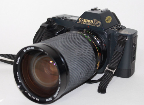 Canon t70 slr mit - slr, vivitar